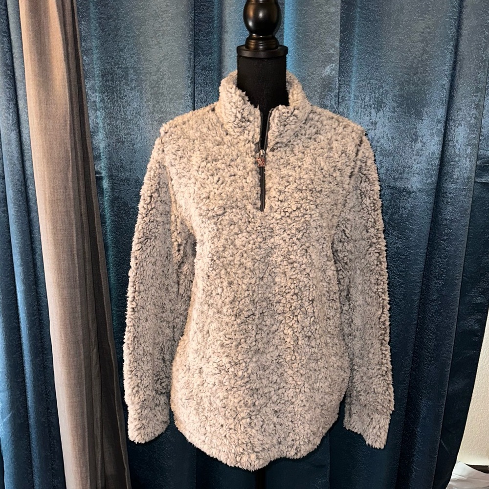 Original weatherproof vintage fleet teddy pullover